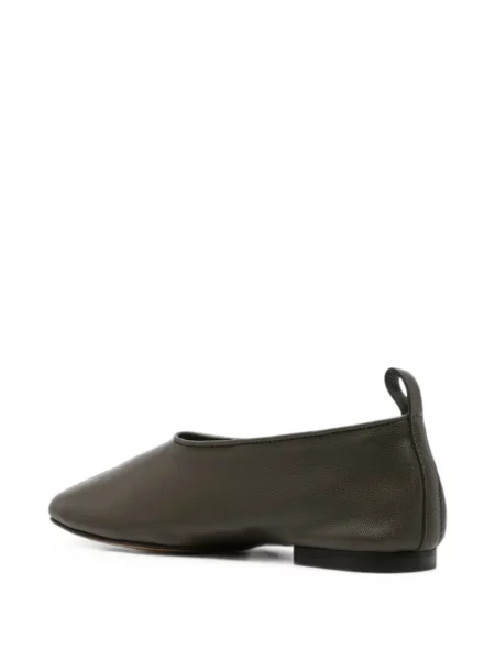 Balerini Soeur din piele verde