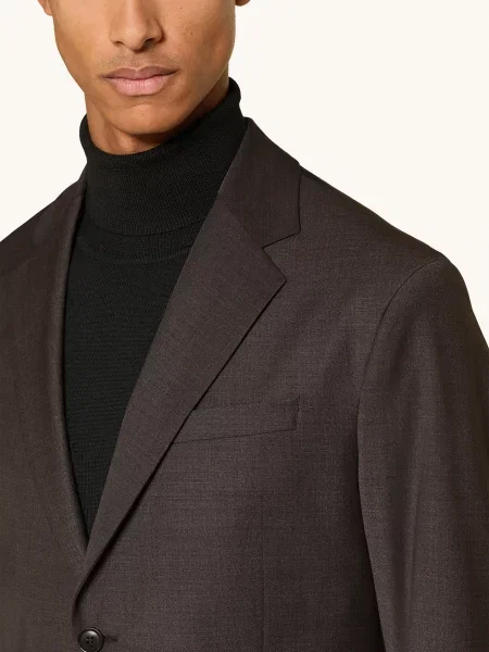 Drykorn Oblekové Sako Catory Extra Slim Fit braun