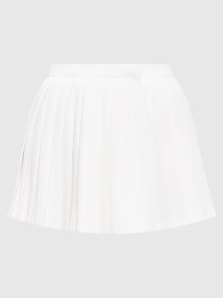 Спідниця-плісе на запах Ermanno Scervino біла