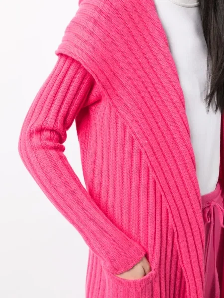Кашмирена плюшено мече жилетка Teddy Cashmere розово