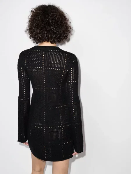 Rochie Chloé tricotate negru