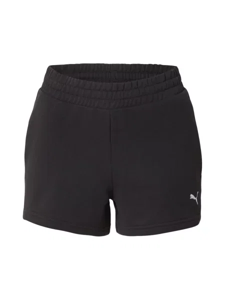 PUMA Pantaloni sport ESS negru alb