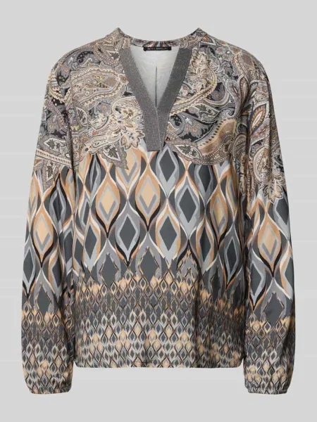 Bluzka tunikowa o kroju relaxed fit z czystej model ‘September’ Betty Barclay