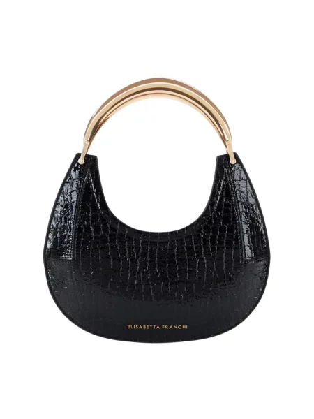 Mała torebka hobo Elisabetta Franchi czarna