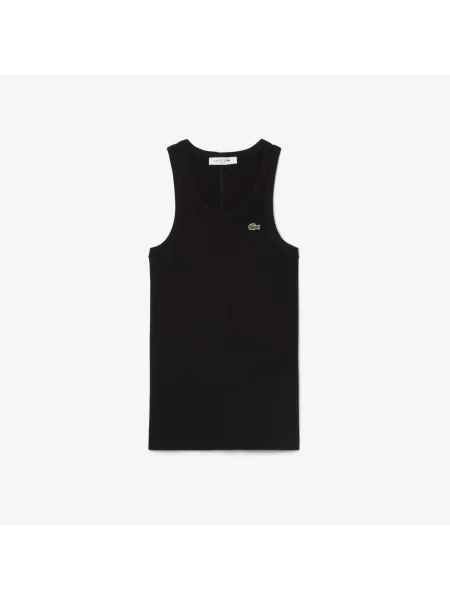 Топ Lacoste черный