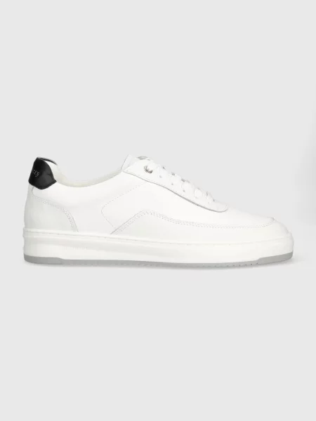 Кожени маратонки Filling Pieces Mondo Crumbs бяло