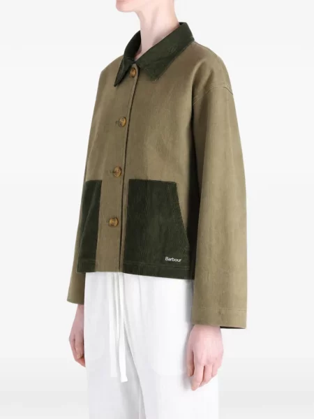 Decupat geacă Barbour verde