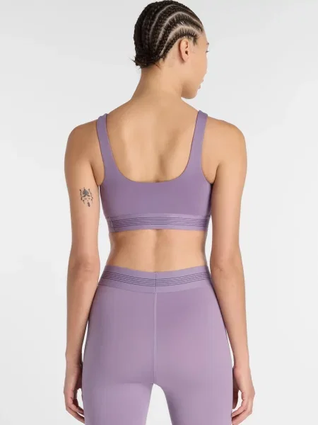 Спортивный топ New Balance фиолетовый