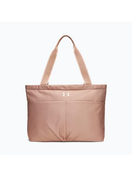 Geantă pentru femei Under Armour Studio Lite Tote 16 l deep almond/bashful pink roz