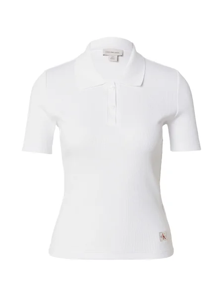 Calvin Klein Jeans Tričko bílá