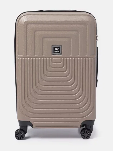 Чемодан Ricco Grande золотой