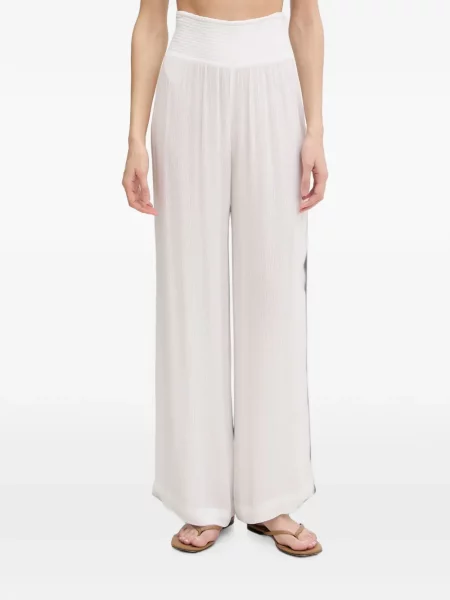 Pantaloni Dkny alb