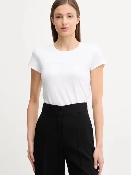 Tricou Armani Exchange alb