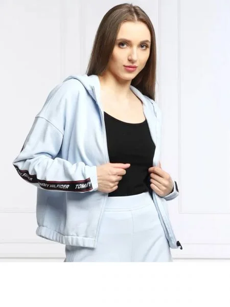 Tommy Sport Hanorac | Relaxed fit albastru