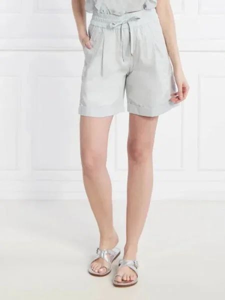 Marc Cain Pantaloni scurți WITTEN | Relaxed fit albastru