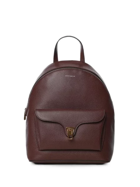 Rucsac Coccinelle din piele maro