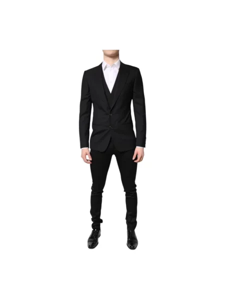 Garnitur Dolce And Gabbana biznesowy czarny