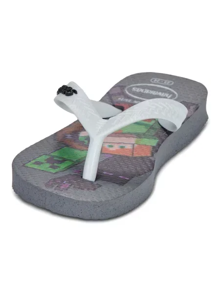Pantofi copii Havaianas gri
