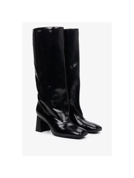 Широкие сапоги Estro черные