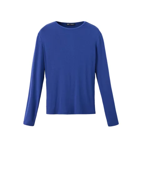 MANGO Tricou SECONDCA bleumarin