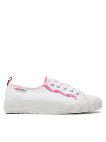 Superga Sneakersy Curly Bindings bílá