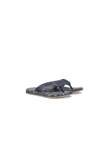 Šlepetės per pirštą Skechers Tamsiai mėlyna