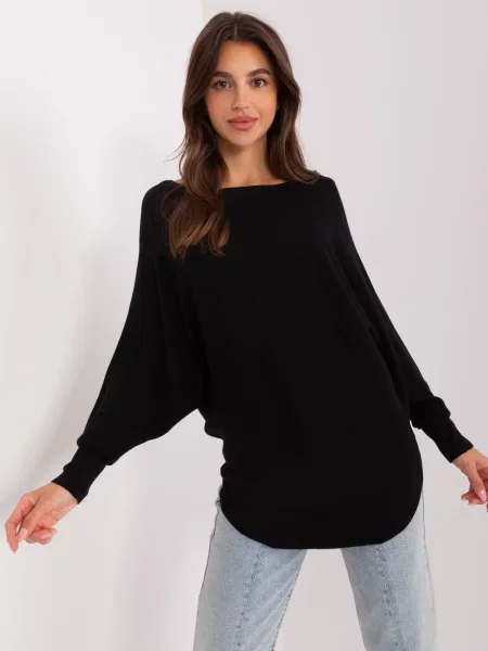 Pulover Fashionhunters negru