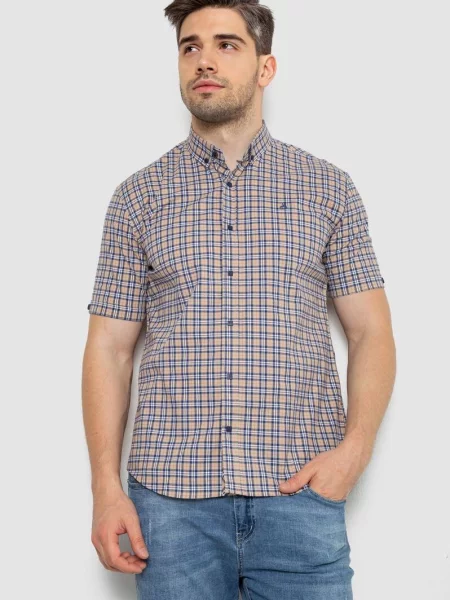 Сорочка Ager бавовна/еластан бежевий