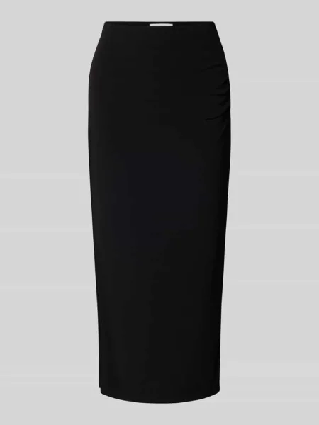 Spódnica midi z marszczeniami Guido Maria Kretschmer Woman czarna