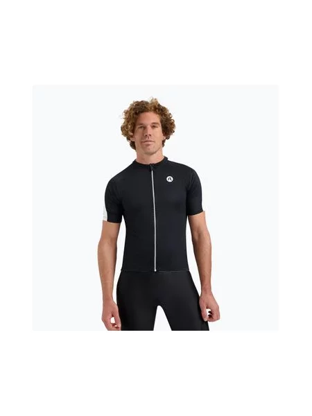 Велофутболка Rogelli Explore чорна біла