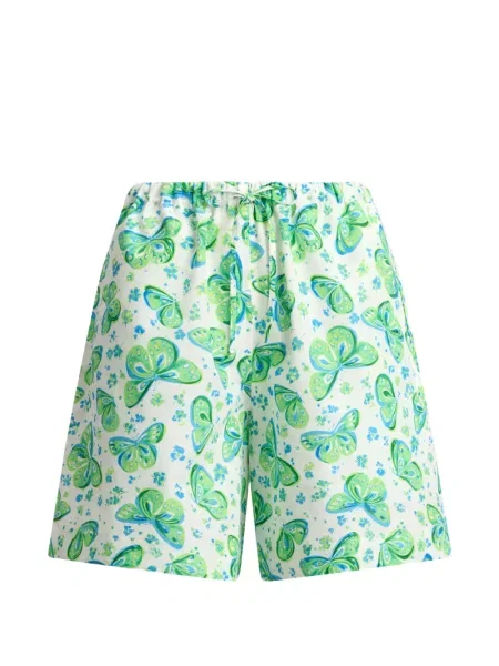 Pantaloni scurți Polo Ralph Lauren cu imagine alb