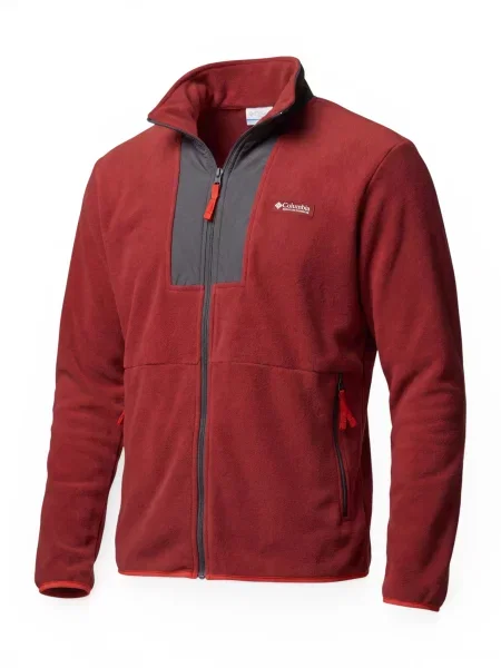 COLUMBIA Jachetă fleece funcțională Sequoia Grove™ II închis / roșu oxid gri