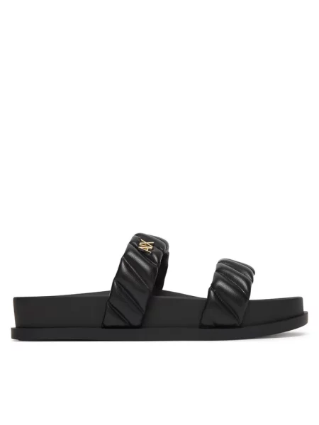 Klapki Armani Exchange czarne