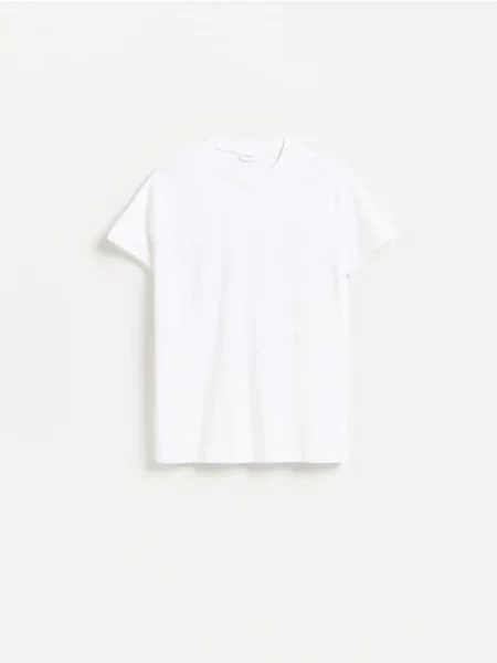 Reserved Tricou slim fit din alb