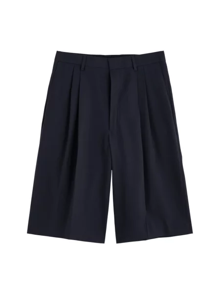 Krótkie szorty Dries Van Noten czarne
