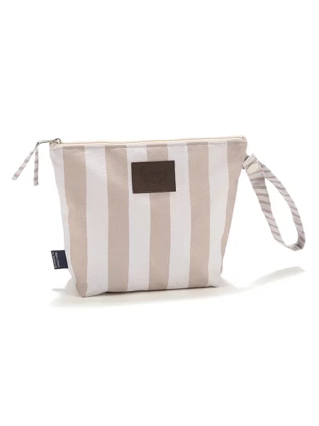 La Millou kozmetička torbica za djecu STRIPES BEIGE bež