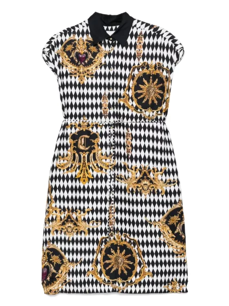 Rochie midi Camilla până la genunchi de costum negru