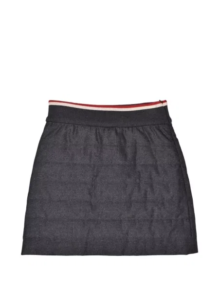 Fustă Brunello Cucinelli cu dungi gri