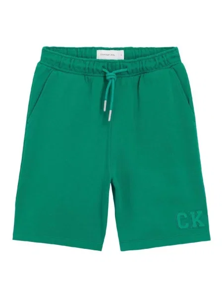 Pantaloni copii Calvin Klein Jeans verde