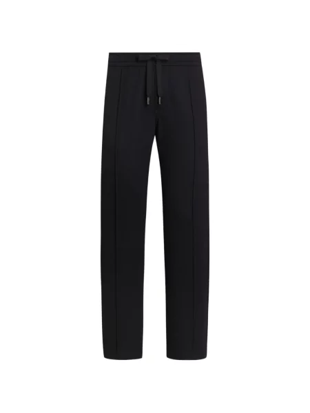 Pantaloni de jogging Dolce & Gabbana din jerseu alergare albastru
