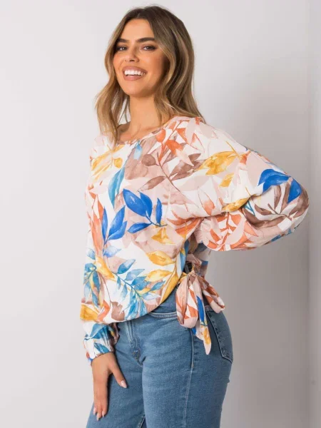 Bluză Fashionhunters alb