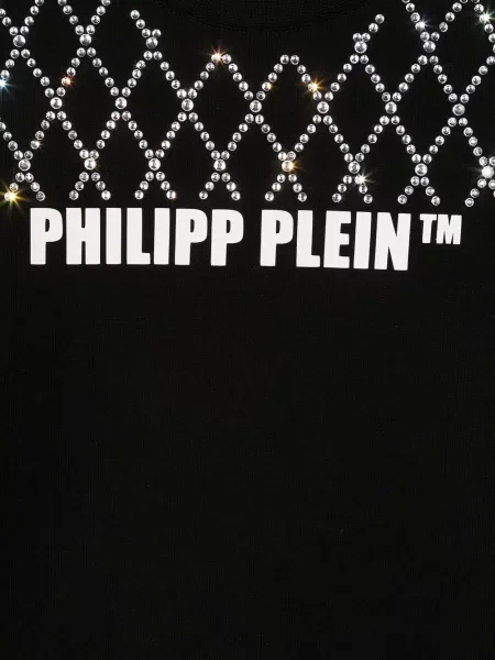 Bluza dziecięca Philipp Plein czarna