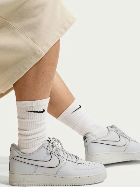 Nike Sportswear Air Force sportcipő férfi bőr fehér