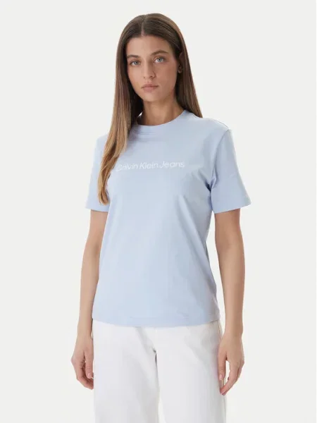 Calvin Klein Jeans Marškinėliai mėlyna