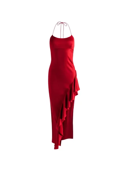 Rochie Alice + Olivia asimetrică roșu