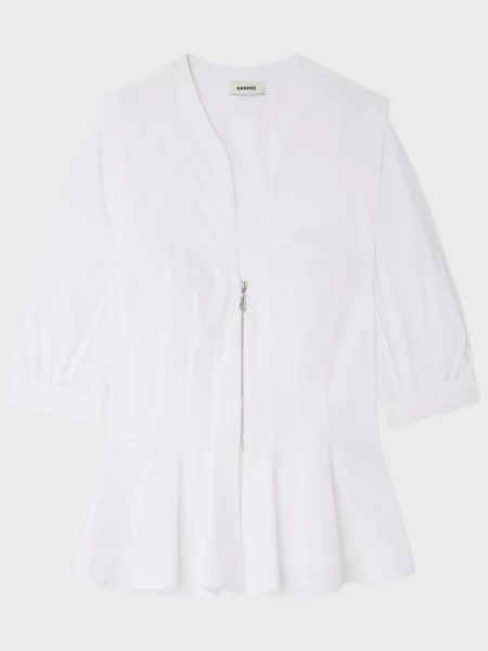 Блуза Sandro біла