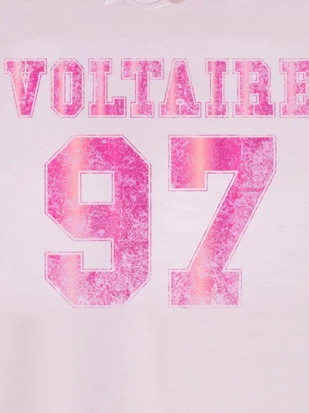 Koszulka dziecięca Zadig & Voltaire różowa