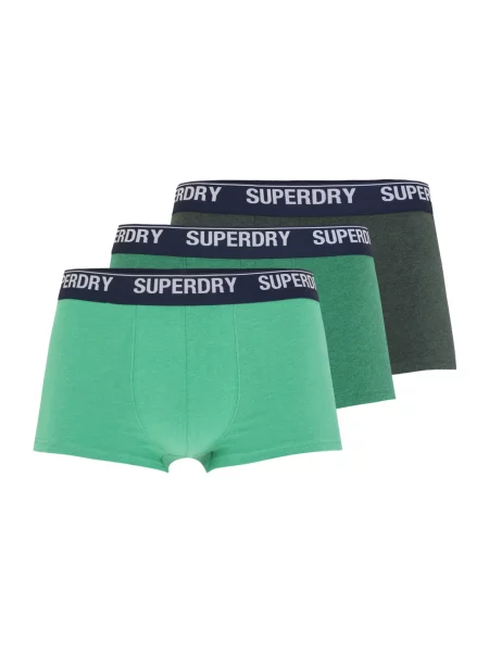 Superdry Boksarice mornarska svetlo / temno zelena