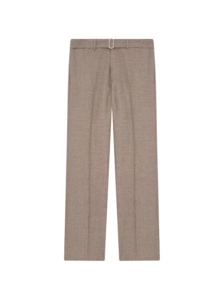 Pantaloni Lardini cu model pepito maro