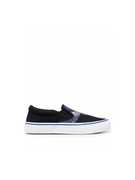 Sneakersy Marcelo Burlon County Of Milan wsuwane skórzane czarne
